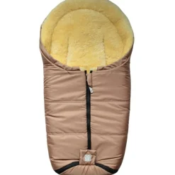 Kaiser Chancelière pour siège-auto bébé en peau d'agneau NAADJA sand