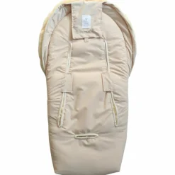 Kaiser Chancelière pour siège-auto bébé en peau d'agneau EMMY crème