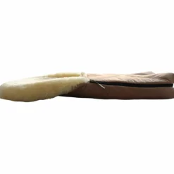 Kaiser Chancelière pour siège-auto bébé en peau d'agneau EMMY crème