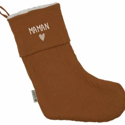 Atelier Wagram Chaussettes de Noël Gaze Caramel (personnalisable)