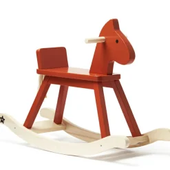 Kid's Concept Cheval à bascule rouge orangé Carl Larsson
