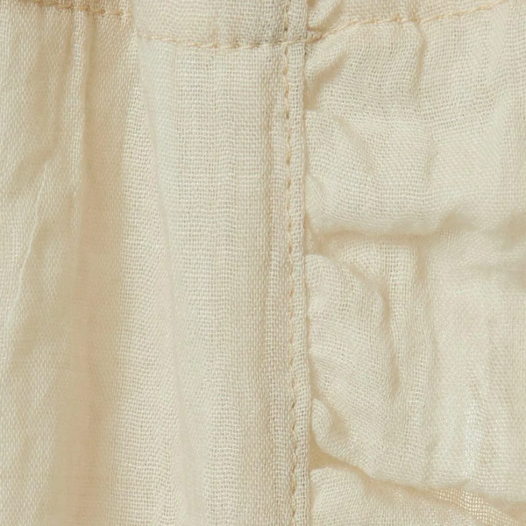 Jollein Ciel de lit vintage ruffle Nougat (155 cm)