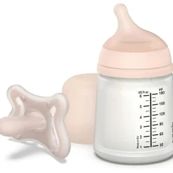 Suavinex Coffret biberon Zéro Zéro 180 ml + 1 sucette symétrique SX PRO - Reconditionné