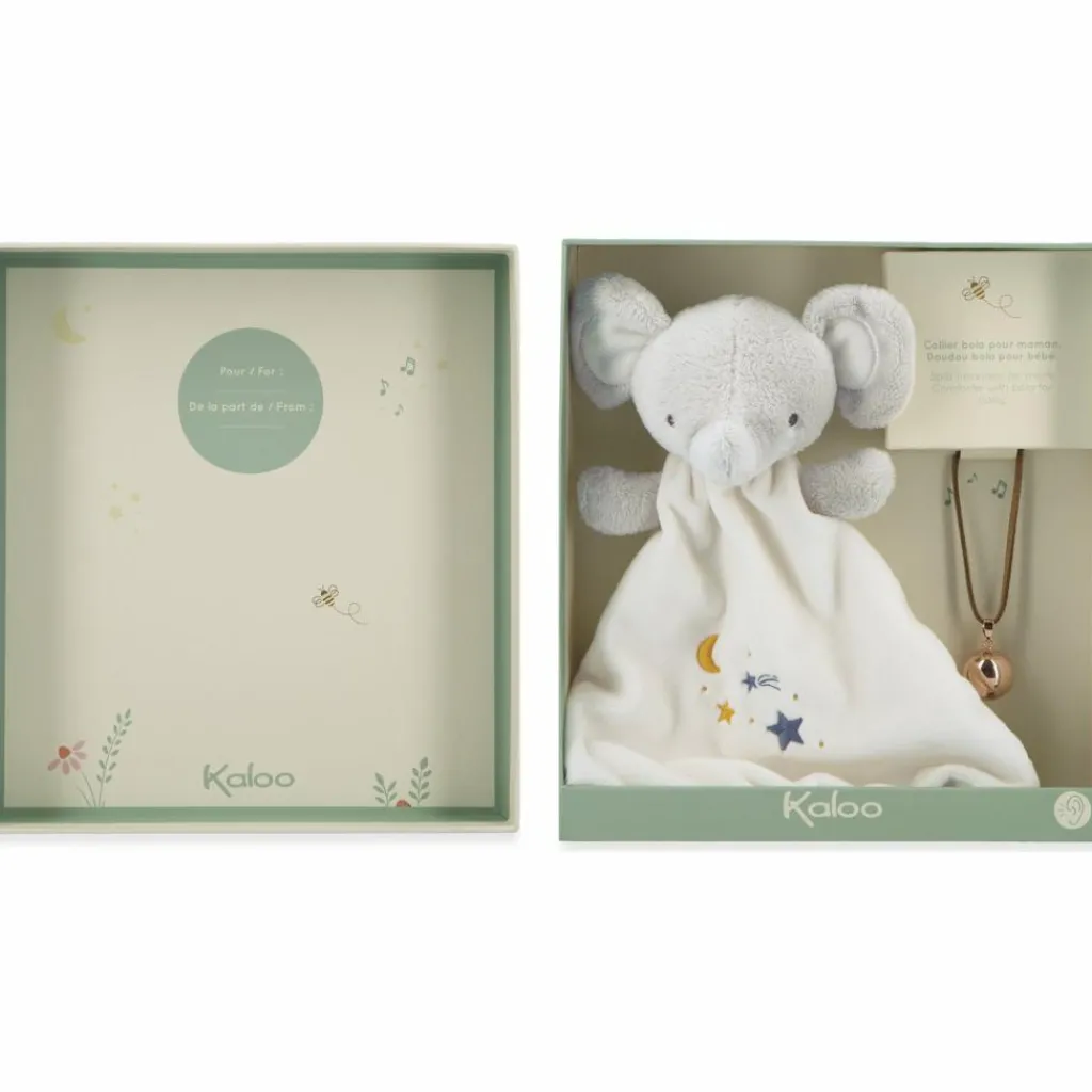 Clearance Coffret bola et doudou Eléphant Coffret Cadeau Naissance