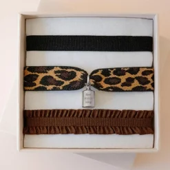 New Coffret bracelets Léopard (personnalisable) Bracelet Maman