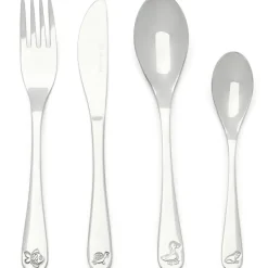 Zilverstad Coffret couverts en acier Water life personnalisable (4 pièces)