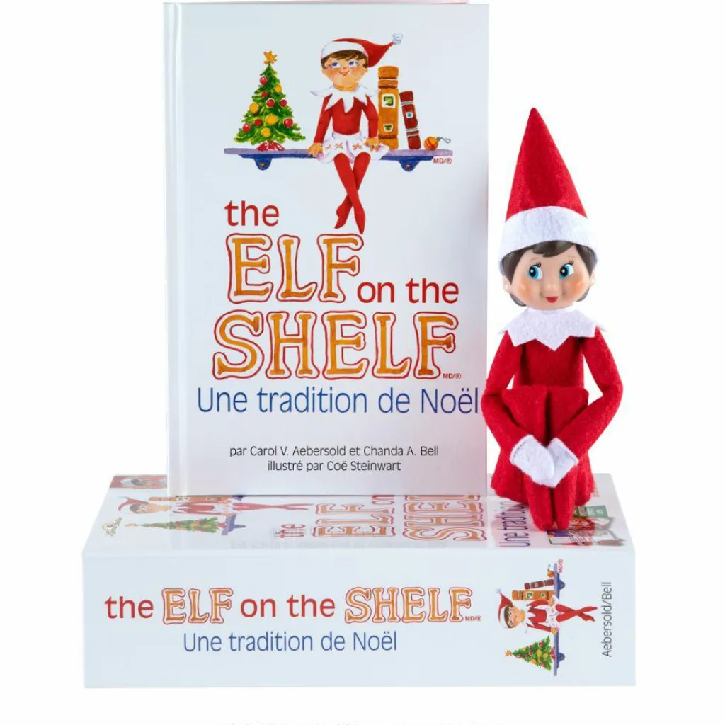 The Elf on the Shelf Coffret Lutine farceuse et livre