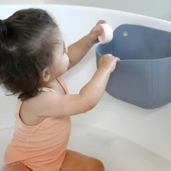 Béaba Coffret panier galet + jouets de bain silicone