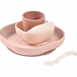 Béaba Coffret repas silicone Barbe à papa (4 pièces)