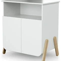 New Commode à langer en bois de hêtre Pirate blanc Commode À Langer