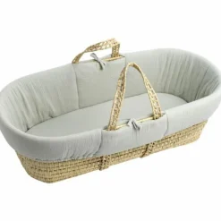 Sauthon Couffin souple en fibres naturelles de palmier Promenons nous