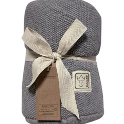 Enfant Kaiser Couverture bébé polaire grise (80 x 80 cm)