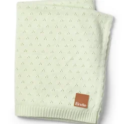Enfant Elodie Details Couverture en Pointelle Gelato Green