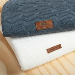 Enfant Baby's Only Couverture en teddy Sense blanche (70 x 95 cm)