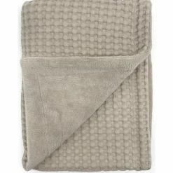 Enfant Babyshower Couverture polaire Gofre Latte (70 x 100 cm)