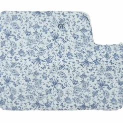 Enfant Tartine et Chocolat Couverture Toile de Jouy bleu