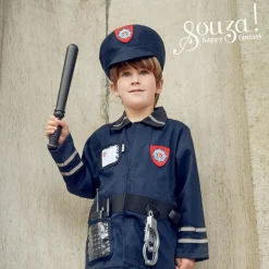 Déguisement enfant set de policier + accessoires (4-7 ans) Enfant Déguisement Enfant
