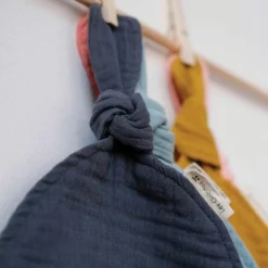 Les Griottes Doudou ballon Bleu pétrole (personnalisable)