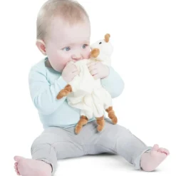 Sophie la girafe Doudou plat avec attache sucette Fresh Touch
