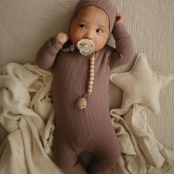 Mushie Doudou plat étoile Fog