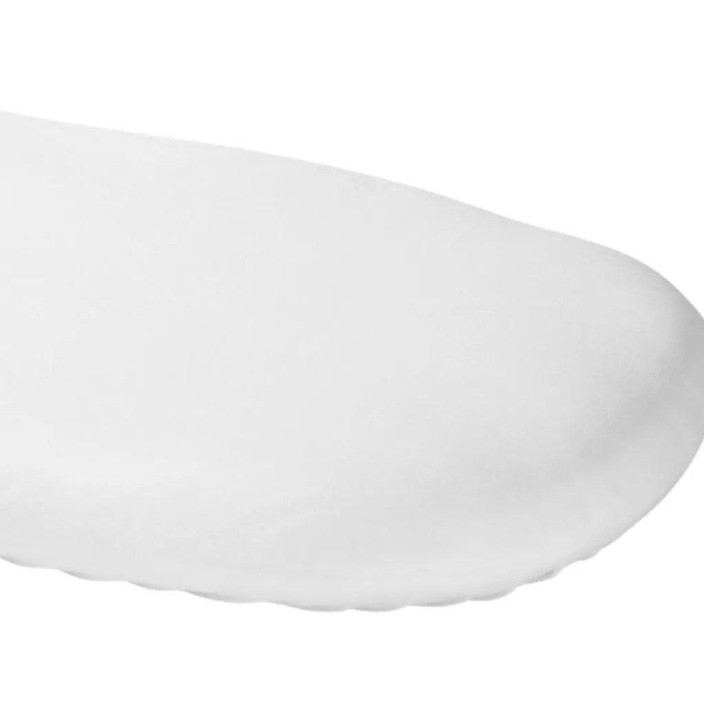 Kadolis Drap housse en coton bio Blanc pour landau (72 x 33 cm)