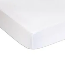 Domiva Drap housse jersey blanc (50 x 100 cm)