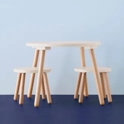 Best Ensemble table et tabourets Blanc Table