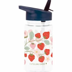Enfant A Little Lovely Company Gourde Fraises (450 ml)
