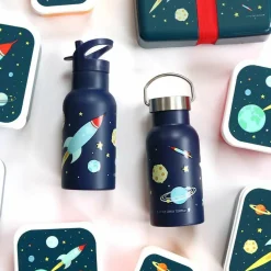 Enfant A Little Lovely Company Gourde isotherme Espace (350 ml)