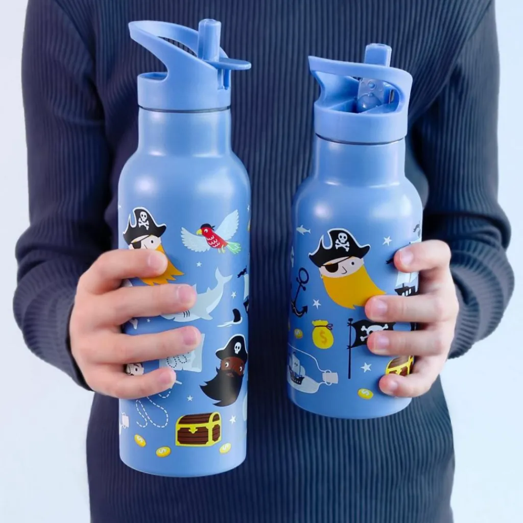 Enfant A Little Lovely Company Gourde isotherme Pirates (350 ml)