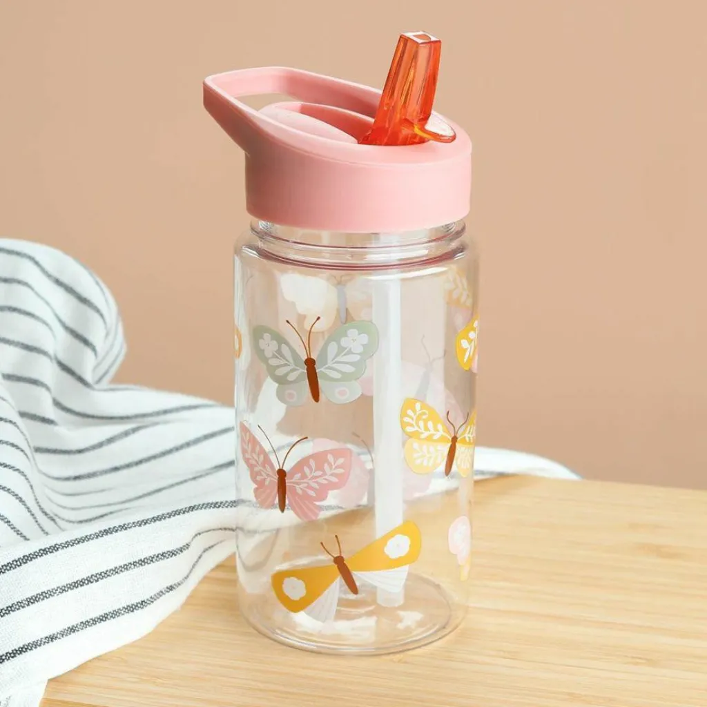 Enfant A Little Lovely Company Gourde Papillons (450 ml)