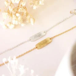 Clearance Gourmette chaîne enfant personnalisée (argent 925) Enfant Gourmette Bébé / Enfant