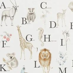 Cam Cam Copenhagen Grande affiche A2 Alphabet animaux