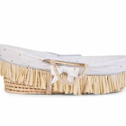 Childhome Habillage pour couffin pois dorés