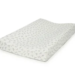 Babyshower Housse de matelas à langer Olive Bloom (72 x 45 cm)