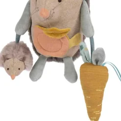 Clearance Hérisson d'activités à suspendre Trois petits lapins Peluche D'Activités
