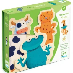 Best Jeu d'association Crazy animaux magnétiques (24 pièces) Jeu Magnétique