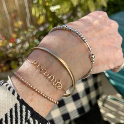 Padam Padam Jonc Mamie S (goldfilled jaune 14 carats)