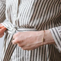 Mon Petit Poids Jonc personnalisable (plaqué or jaune)