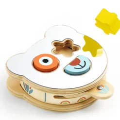 Djeco Jouet à encastrer Baby Blanc Boomi