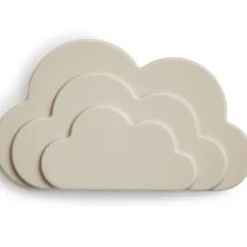 Mushie Jouet de dentition nuage gris