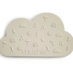 Mushie Jouet de dentition nuage gris