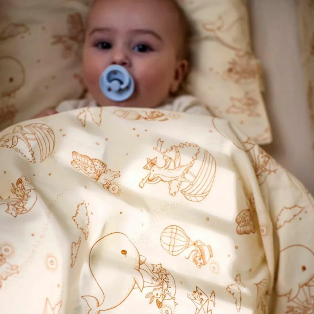 Filibabba Linge de lit junior coton Dreamy Adventurers (100x140 cm)