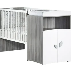 Clearance Lit bébé combiné évolutif New Leaf (60 x 120 cm) Lit Évolutif