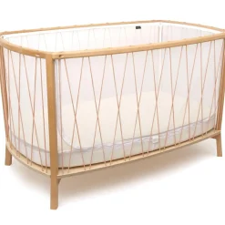 Best Lit bébé évolutif Kimi Mousse V2 Bois de rose (60 x 120 cm) Lit Évolutif