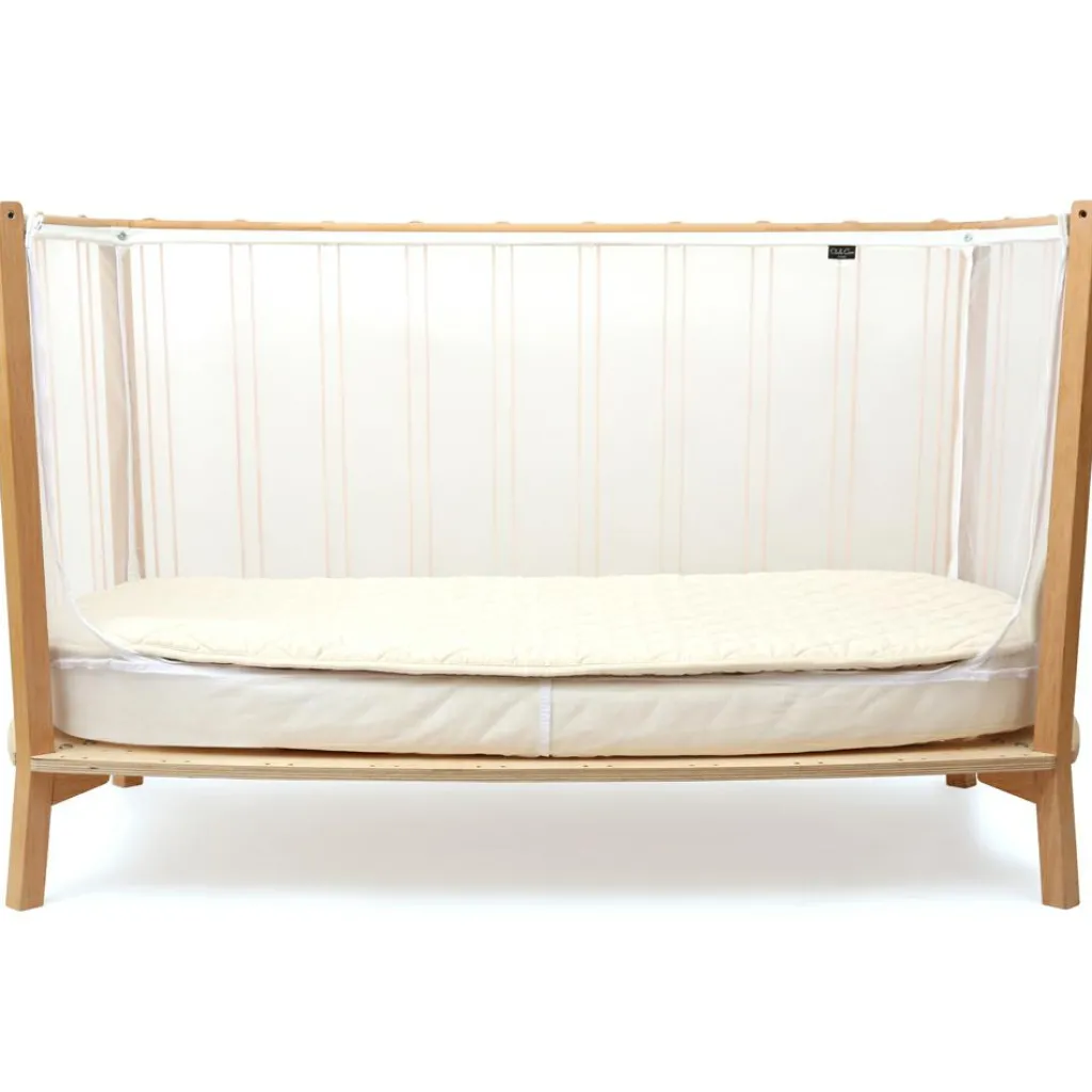 Best Lit bébé évolutif Kimi Mousse V2 Bois de rose (60 x 120 cm) Lit Évolutif