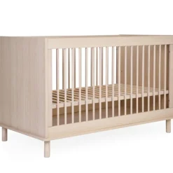 Best Lit bébé évolutif Nordica Naturel (70 x 140 cm) Lit Évolutif