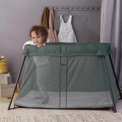 Enfant BabyBjörn Lit parapluie Light vert foncé