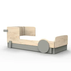 Mathy by bols Lit simple avec tiroir Discovery finition laquée (coloris au choix)