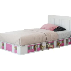 Clearance Lit stable 2 côtés finition laquée (coloris au choix) Lit Junior